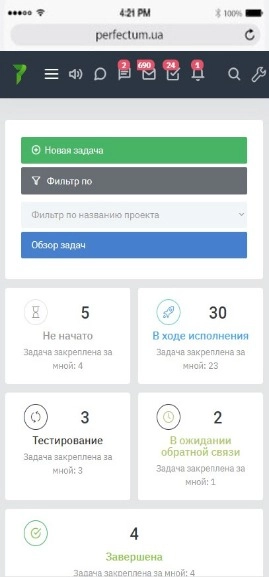 Перечень всех задач
